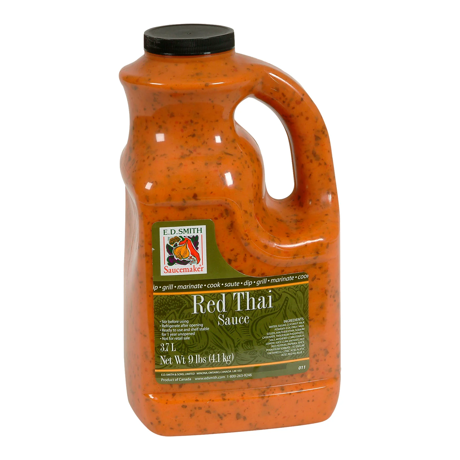Sauce Red Thai Cooking & Grill - 2 x 3.7 L - Saucemaker - Restaurant and Foodservice Ingredients - Canadian Distribution - Ships Free Within Canada on Orders Above CAD $199