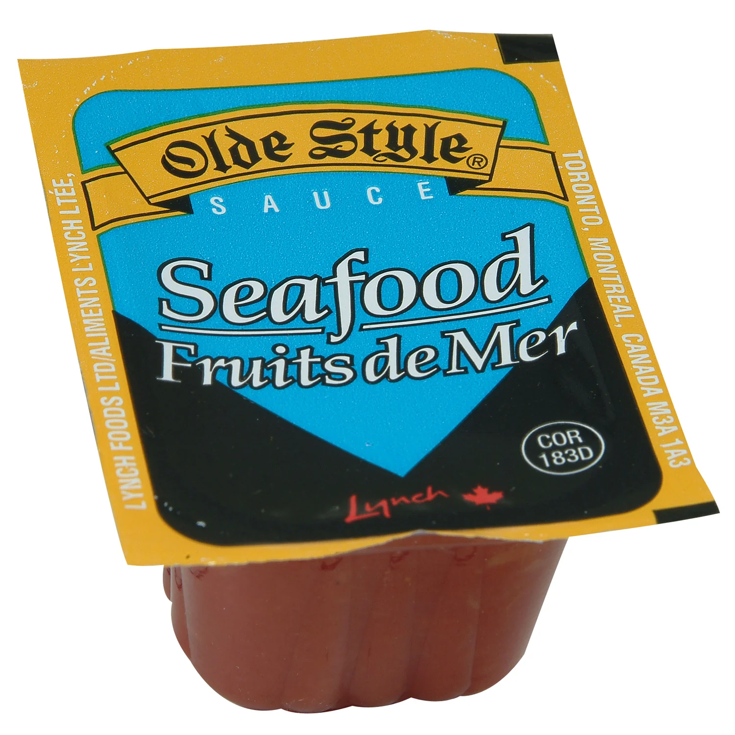 Sauce Seafood Dipping Individual - 100 x 28 g - Olde Style - Restaurant and Foodservice Ingredients - Canadian Distribution - Ships Free Within Canada on Orders Above CAD $199