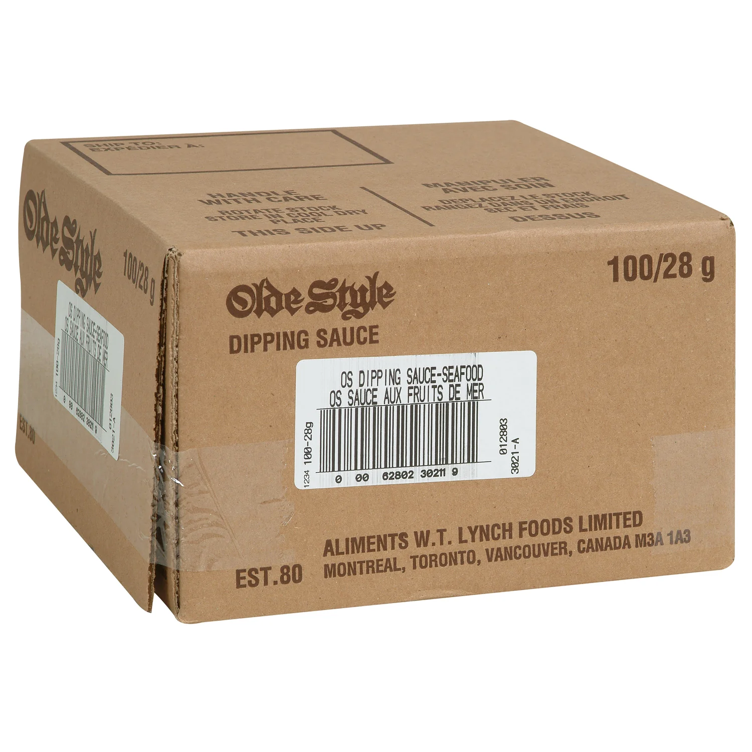 Sauce Seafood Dipping Individual - 100 x 28 g - Olde Style - Restaurant and Foodservice Ingredients - Canadian Distribution - Ships Free Within Canada on Orders Above CAD $199 - Image 2