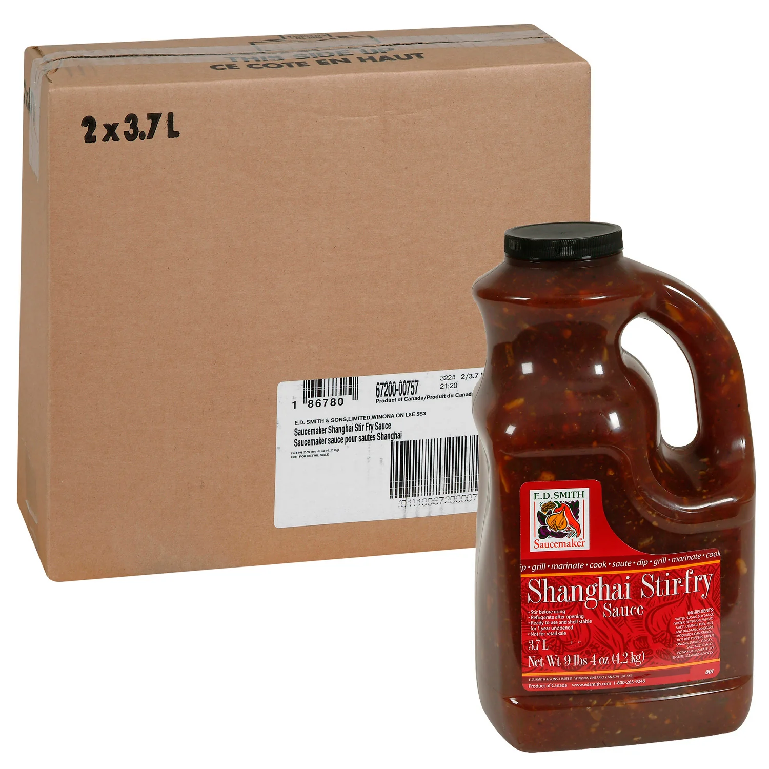 Sauce Stir-Fry Shanghai - 2 x 3.7 L - Saucemaker - Restaurant and Foodservice Ingredients - Canadian Distribution - Ships Free Within Canada on Orders Above CAD $199 - Image 2