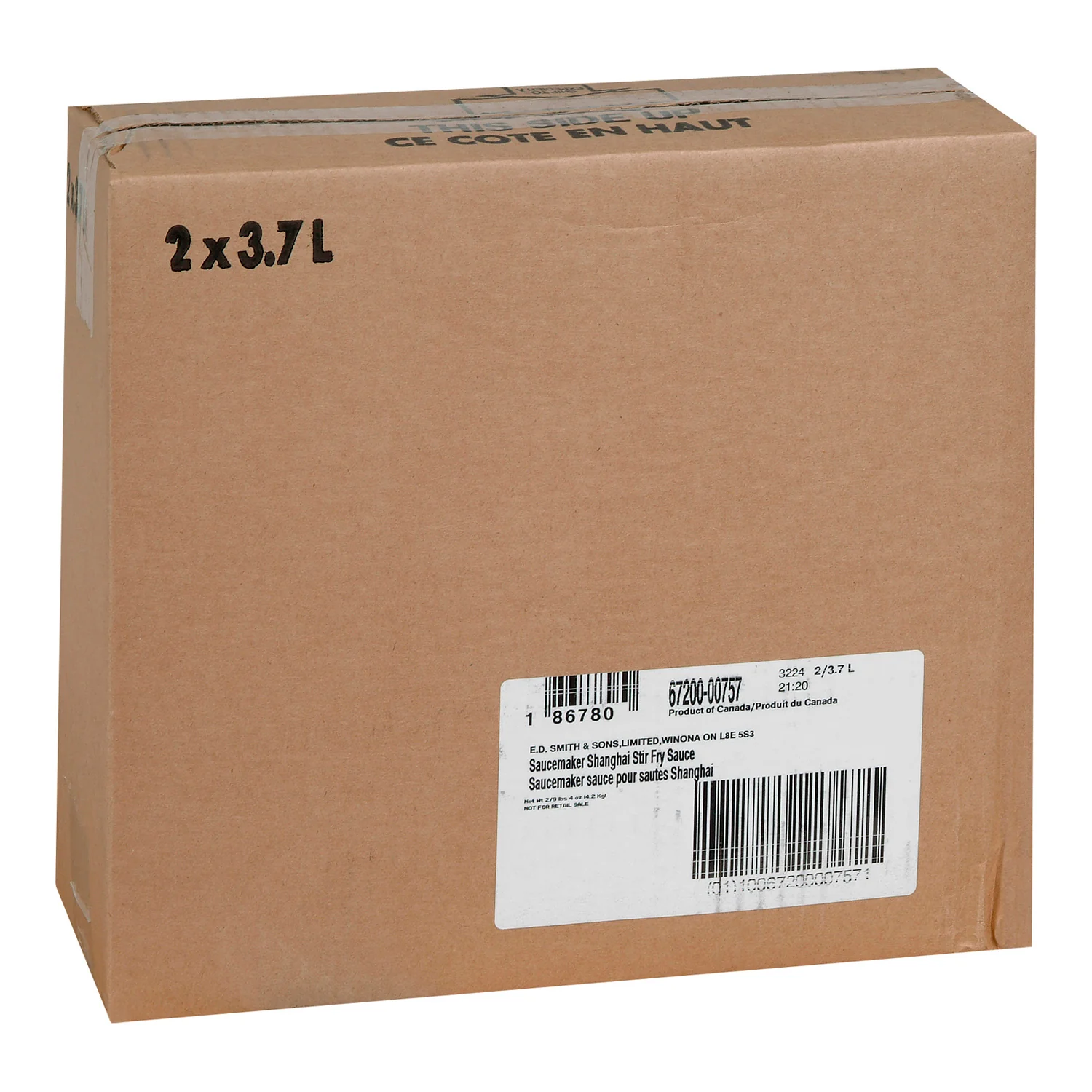 Sauce Stir-Fry Shanghai - 2 x 3.7 L - Saucemaker - Restaurant and Foodservice Ingredients - Canadian Distribution - Ships Free Within Canada on Orders Above CAD $199 - Image 3