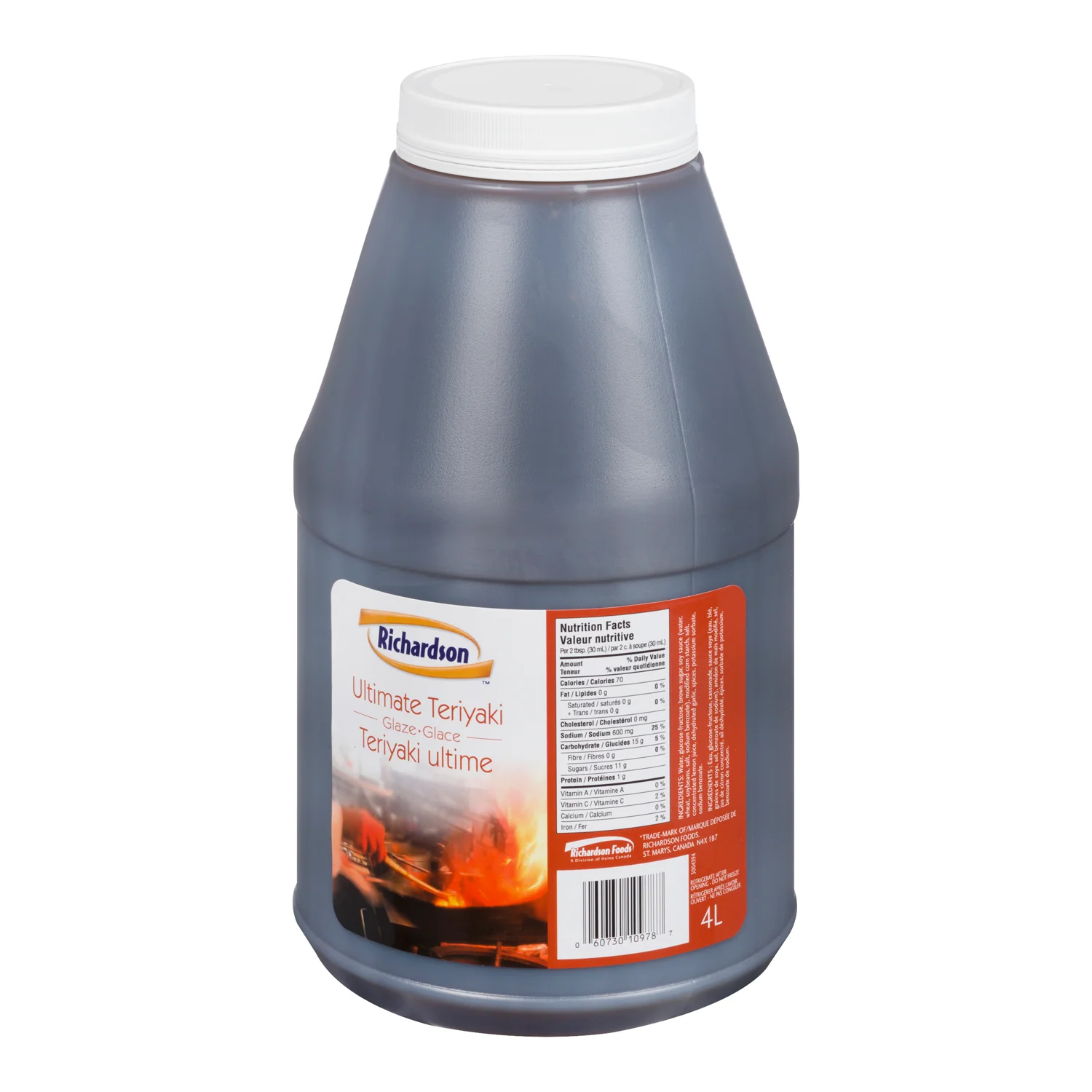 Sauce Teriyaki Glaze Ultimate - 2 x 4 L - Richardson - Restaurant and Foodservice Ingredients - Canadian Distribution - Ships Free Within Canada on Orders Above CAD $199