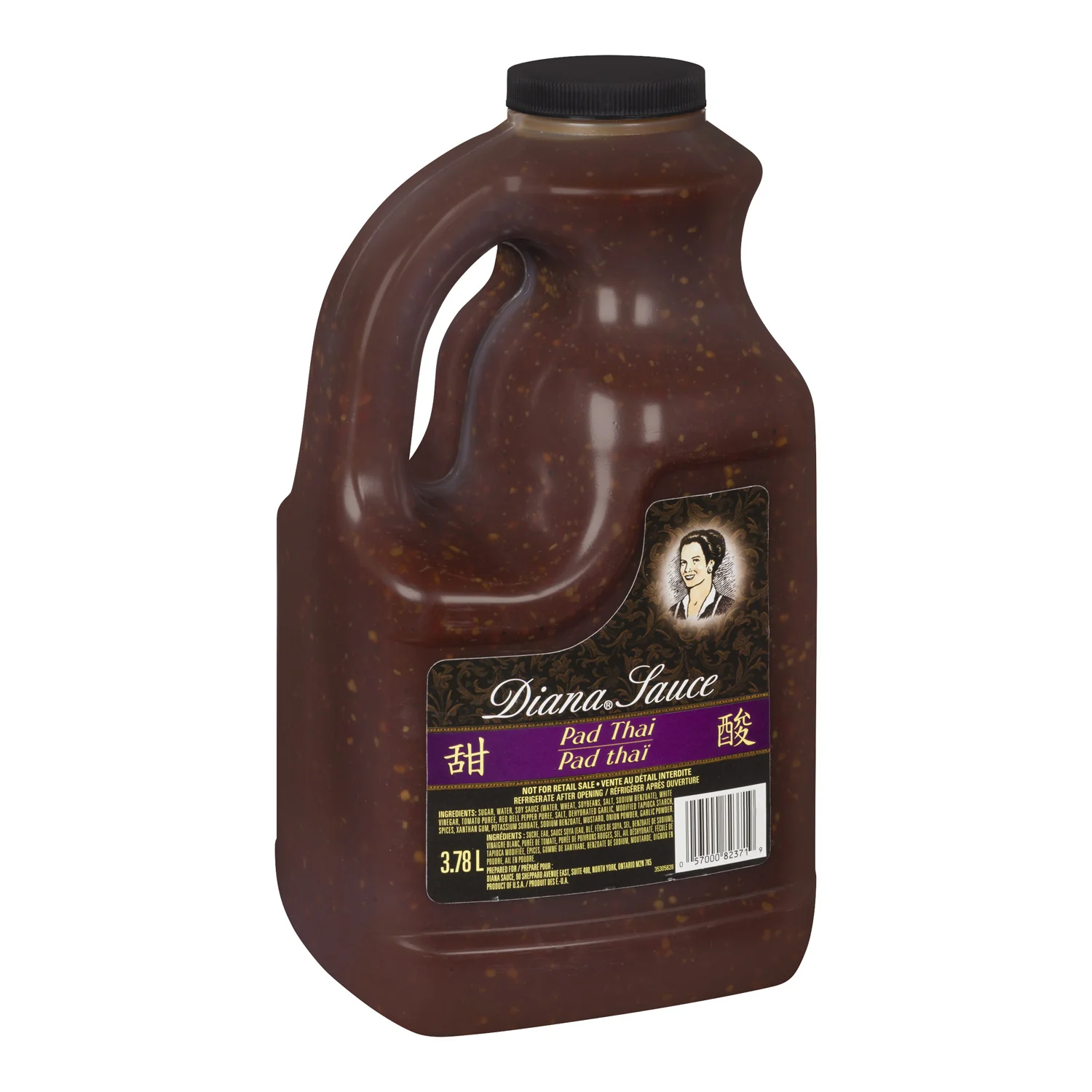 Sauce Thai Pad - 2 x 3.78 L - Diana - Restaurant and Foodservice Ingredients - Canadian Distribution - Ships Free Within Canada on Orders Above CAD $199