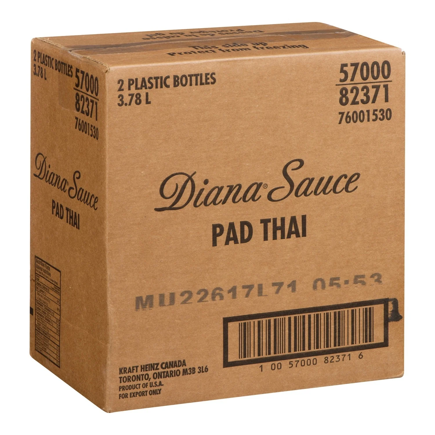 Sauce Thai Pad - 2 x 3.78 L - Diana - Restaurant and Foodservice Ingredients - Canadian Distribution - Ships Free Within Canada on Orders Above CAD $199 - Image 3