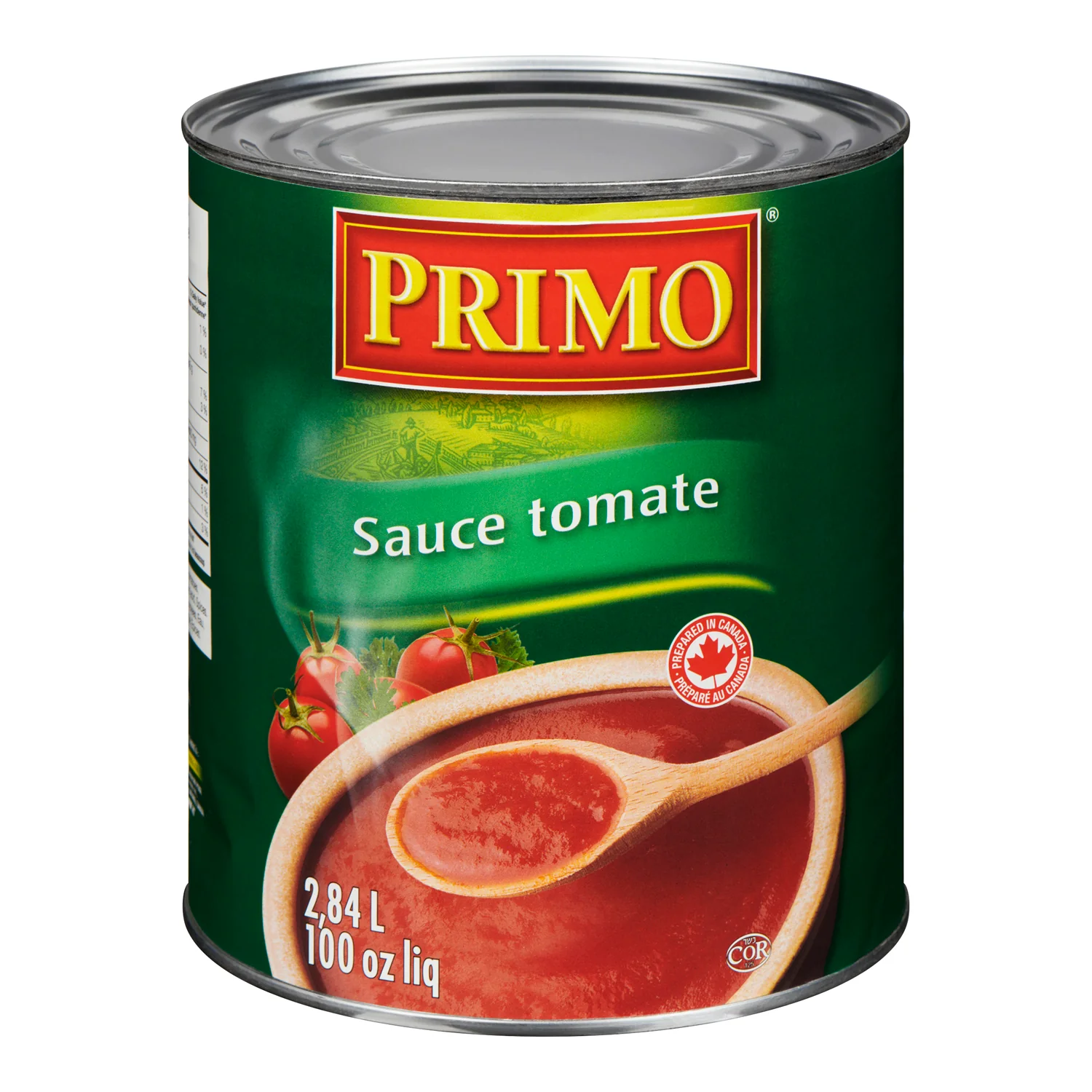 Sauce Tomato - 6 x 2.84 L - Primo - Restaurant and Foodservice Ingredients - Canadian Distribution - Ships Free Within Canada on Orders Above CAD $199 - Image 3