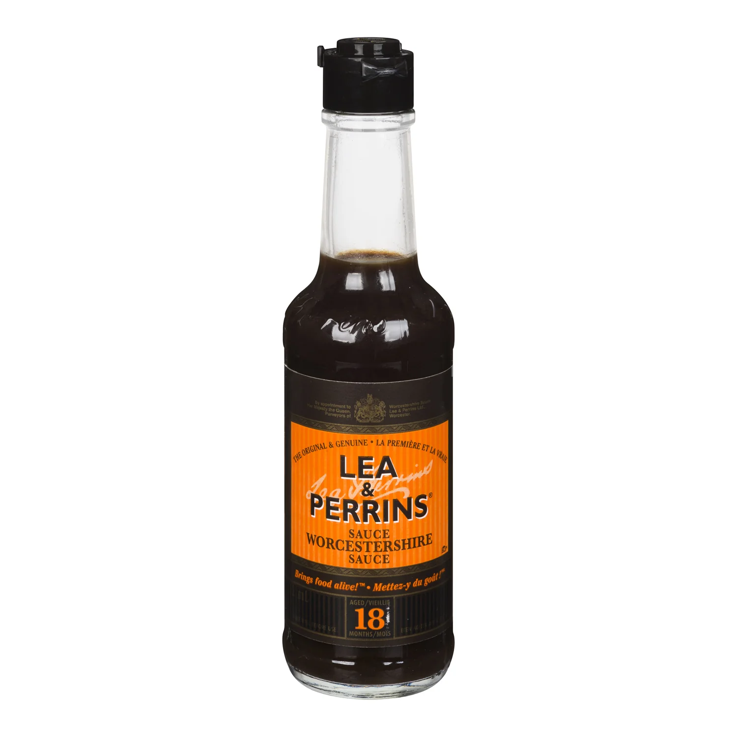 Sauce Worcestershire - 12 x 142 mL - Lea & Perrins - Restaurant and Foodservice Ingredients - Canadian Distribution - Ships Free Within Canada on Orders Above CAD $199