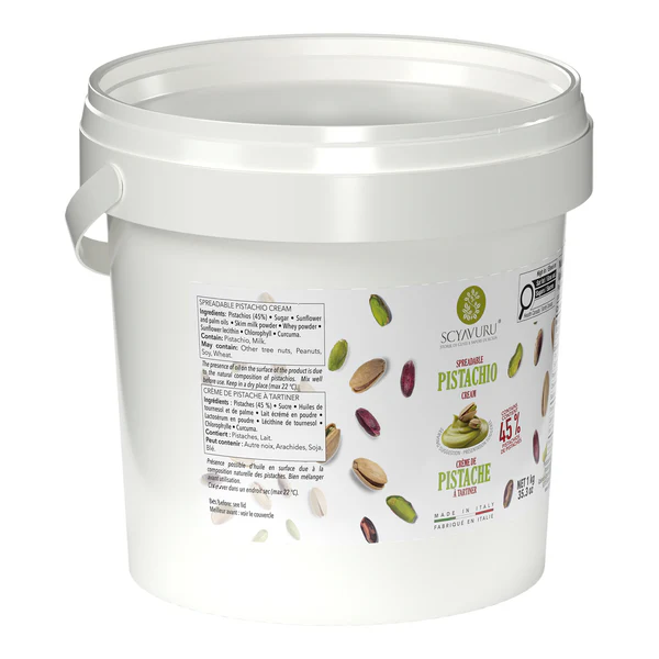 Scyavuru Pistachio Cream - 4 x 1kg - Grocery and Food Items - Canadian Distribution - Ships Free Within Canada on Orders Above CAD $199 - Image 3