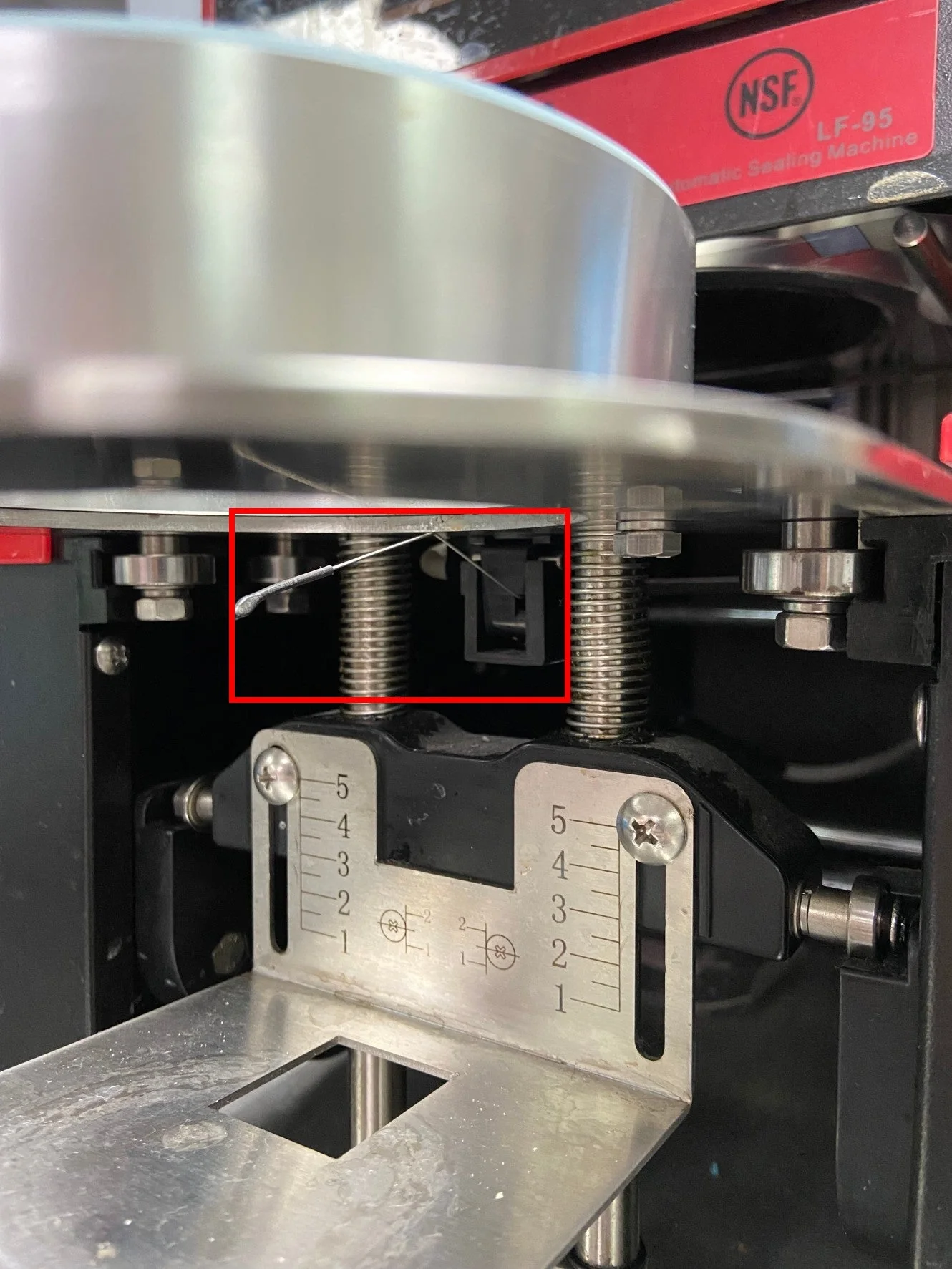 Sealing Film Machine with Contact Sensor | Recommended for FROSTED injection PP 90mm cups (UL Certified/Complies with NSF/ANSI Standard 2) - Image 4