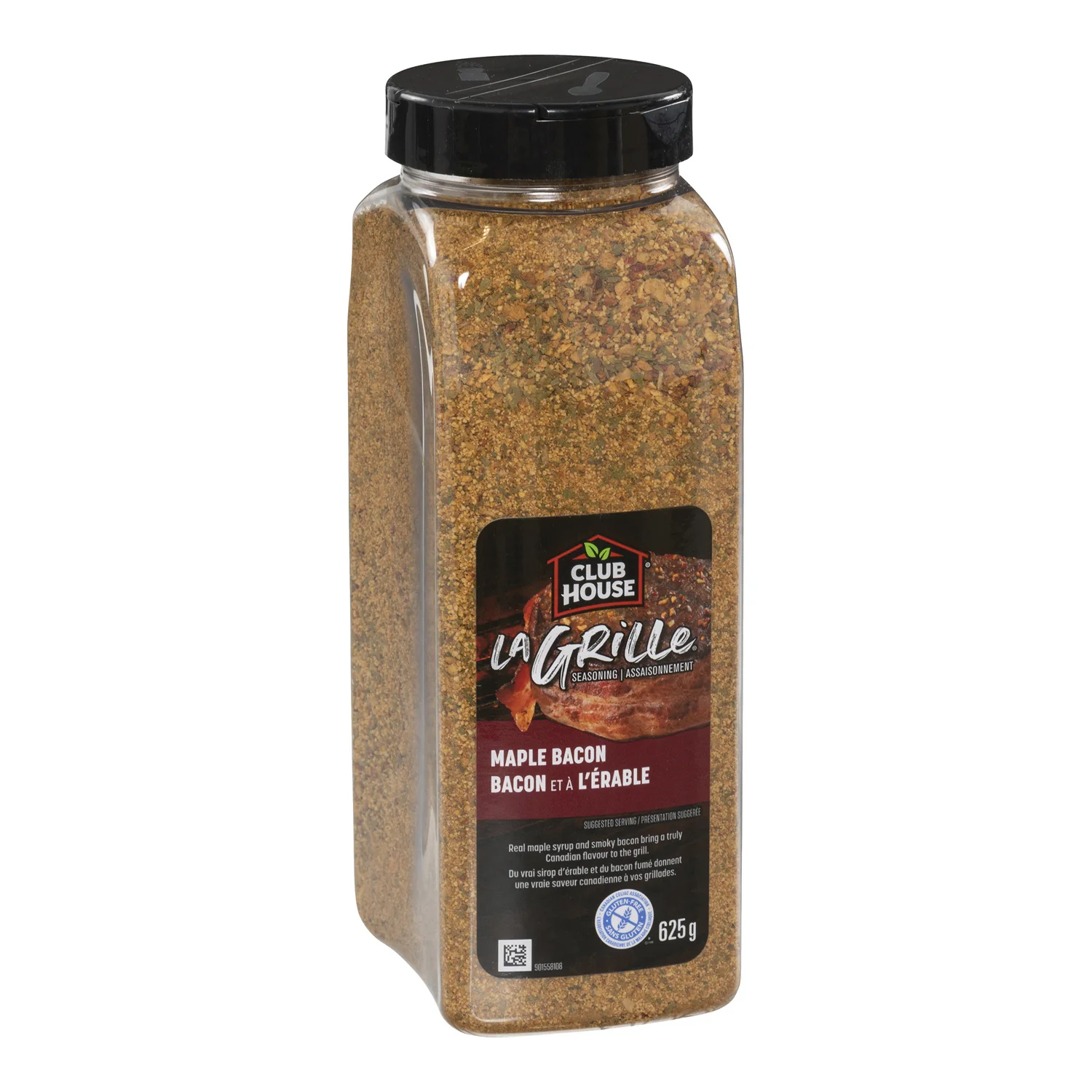 Seasoning Bacon Maple Spice - 12 x 625 g (Case = 1 x 625 g) - Lagril - Restaurant and Foodservice Ingredients - Canadian Distribution - Ships Free Within Canada on Orders Above CAD $199