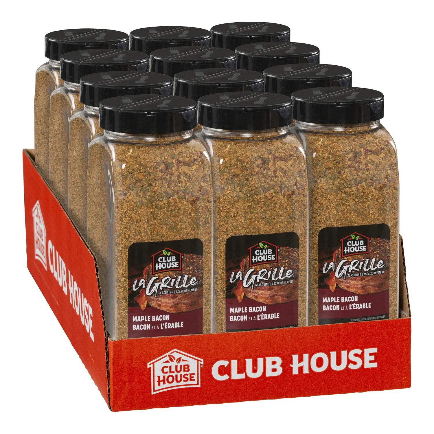 Seasoning Bacon Maple Spice - 12 x 625 g (Case = 1 x 625 g) - Lagril - Restaurant and Foodservice Ingredients - Canadian Distribution - Ships Free Within Canada on Orders Above CAD $199 - Image 2