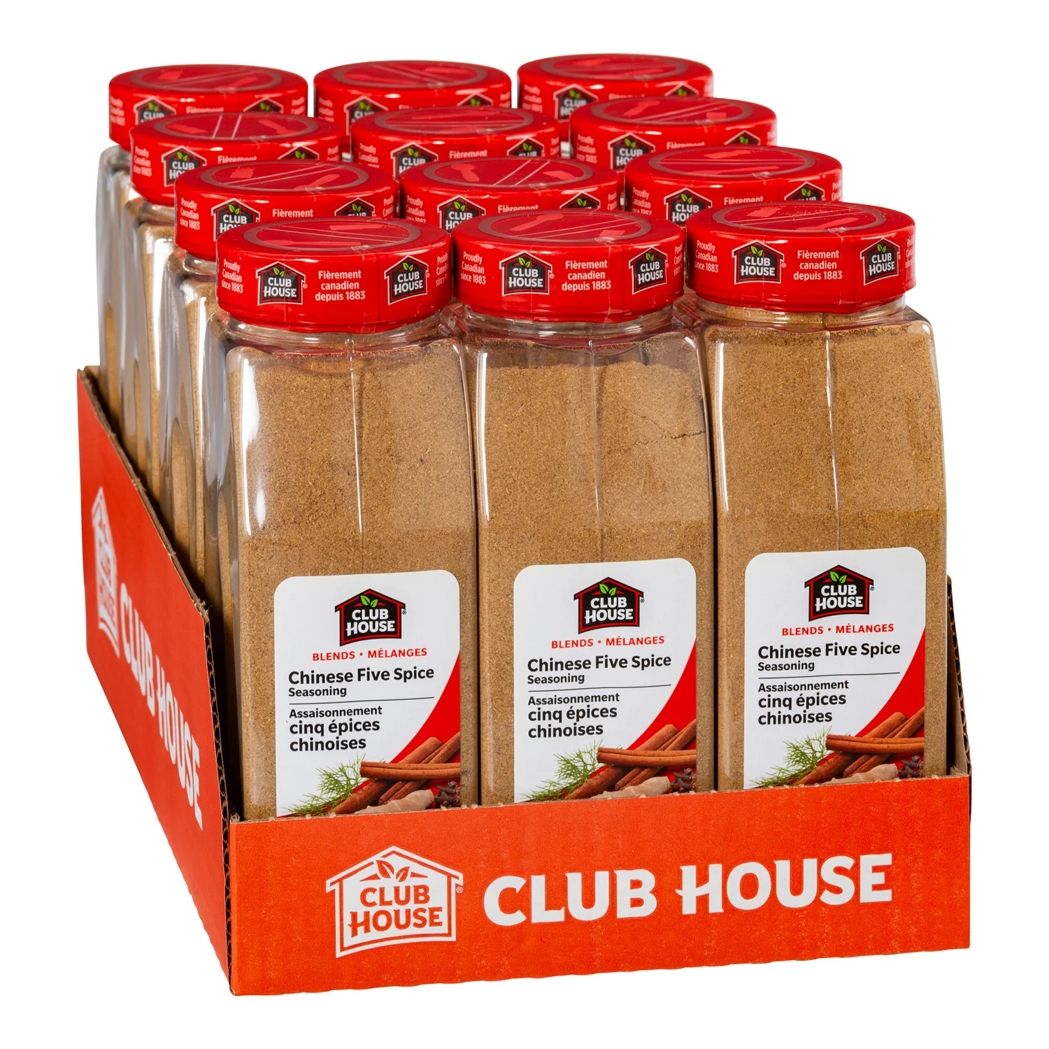 Seasoning Chinese Five-spice - 12 x 370 g (Case = 1 x 370 g) - Clubhouse - Restaurant and Foodservice Ingredients - Canadian Distribution - Ships Free Within Canada on Orders Above CAD $199 - Image 2