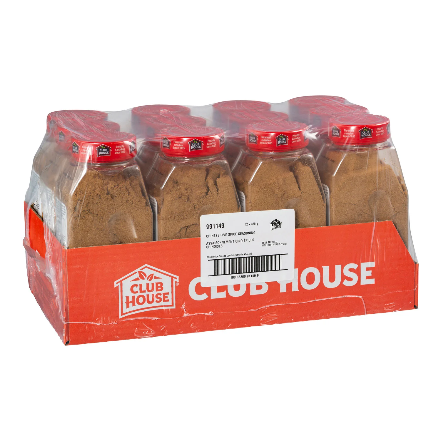 Seasoning Chinese Five-spice - 12 x 370 g (Case = 1 x 370 g) - Clubhouse - Restaurant and Foodservice Ingredients - Canadian Distribution - Ships Free Within Canada on Orders Above CAD $199 - Image 3