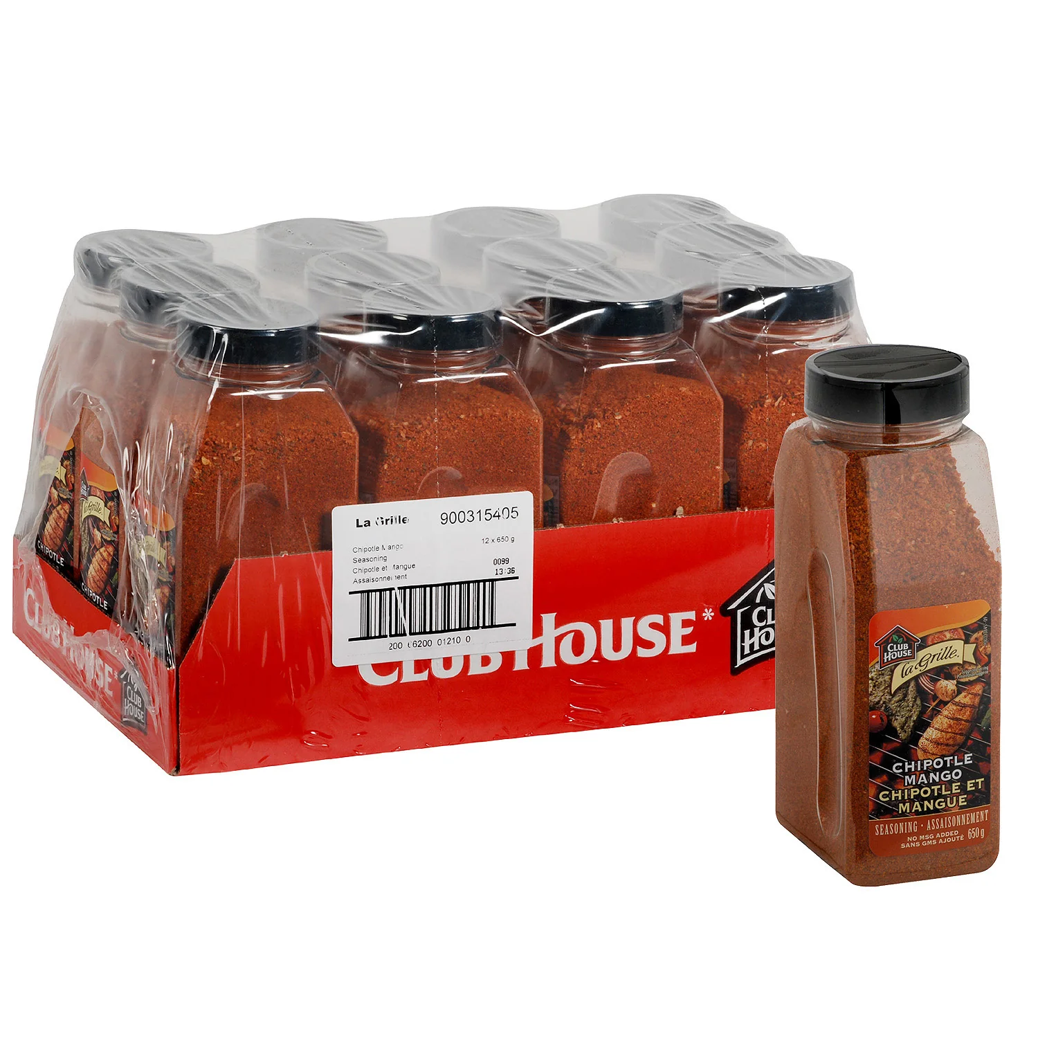 Seasoning Chipotle Mango - 12 x 650 g (Case = 1 x 650 g) - Lagril - Restaurant and Foodservice Ingredients - Canadian Distribution - Ships Free Within Canada on Orders Above CAD $199 - Image 3