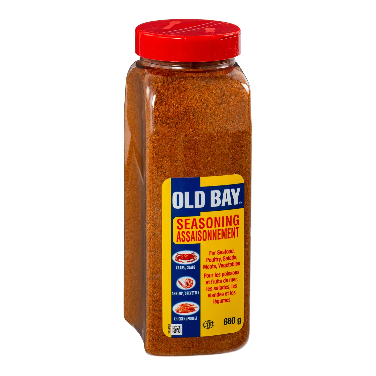 Seasoning Old Bay - 12 x 680 g (Case = 1 x 680 g) - Old Bay Seasoni - Restaurant and Foodservice Ingredients - Canadian Distribution - Ships Free Within Canada on Orders Above CAD $199