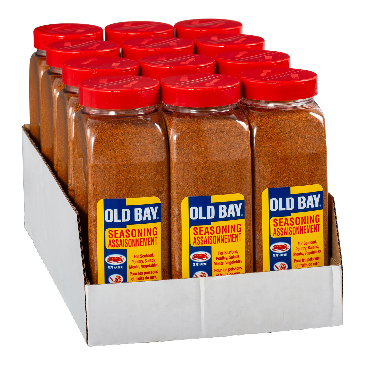 Seasoning Old Bay - 12 x 680 g (Case = 1 x 680 g) - Old Bay Seasoni - Restaurant and Foodservice Ingredients - Canadian Distribution - Ships Free Within Canada on Orders Above CAD $199 - Image 2