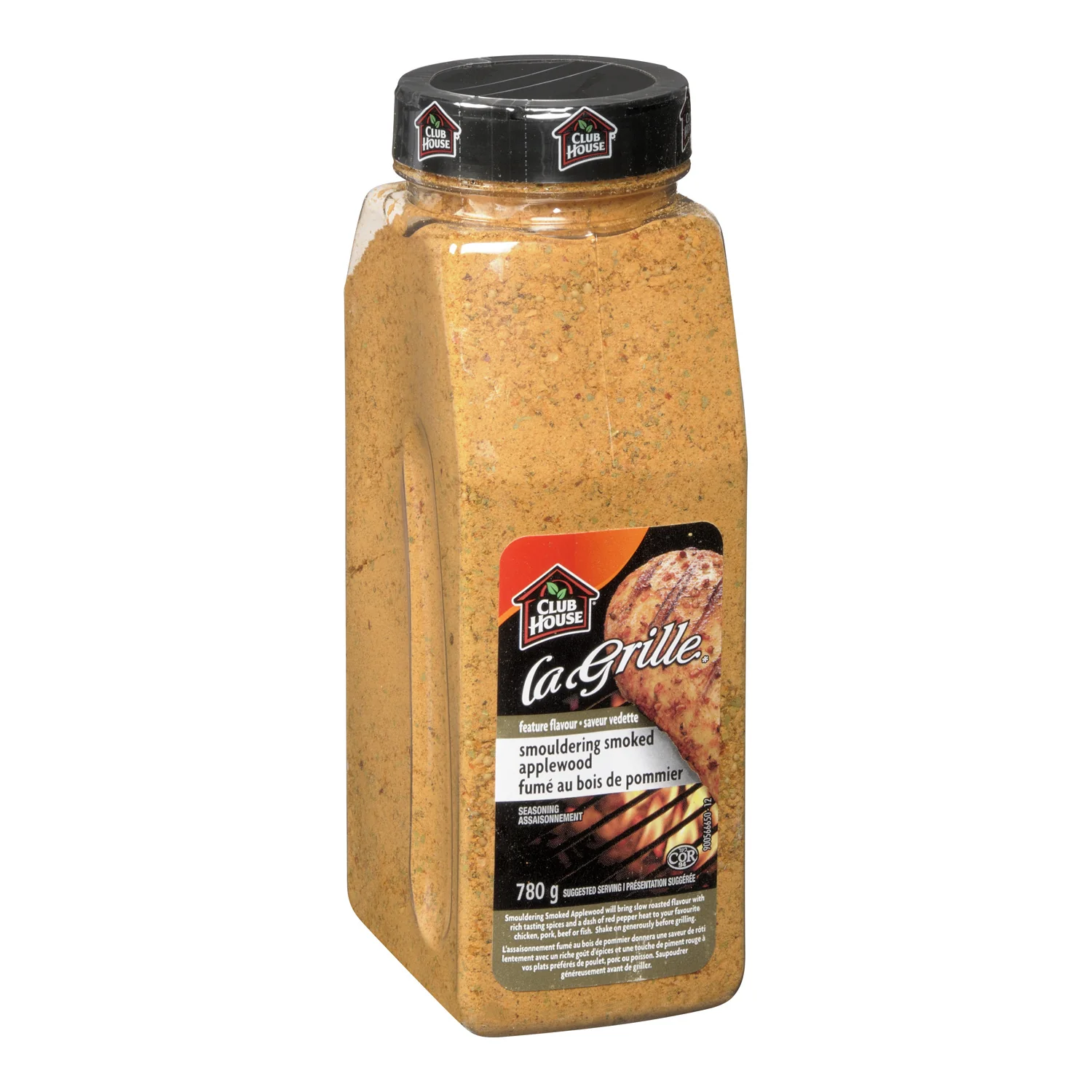 Seasoning Smoke Applewood - 12 x 780 g (Case = 1 x 780 g) - Lagril - Restaurant and Foodservice Ingredients - Canadian Distribution - Ships Free Within Canada on Orders Above CAD $199