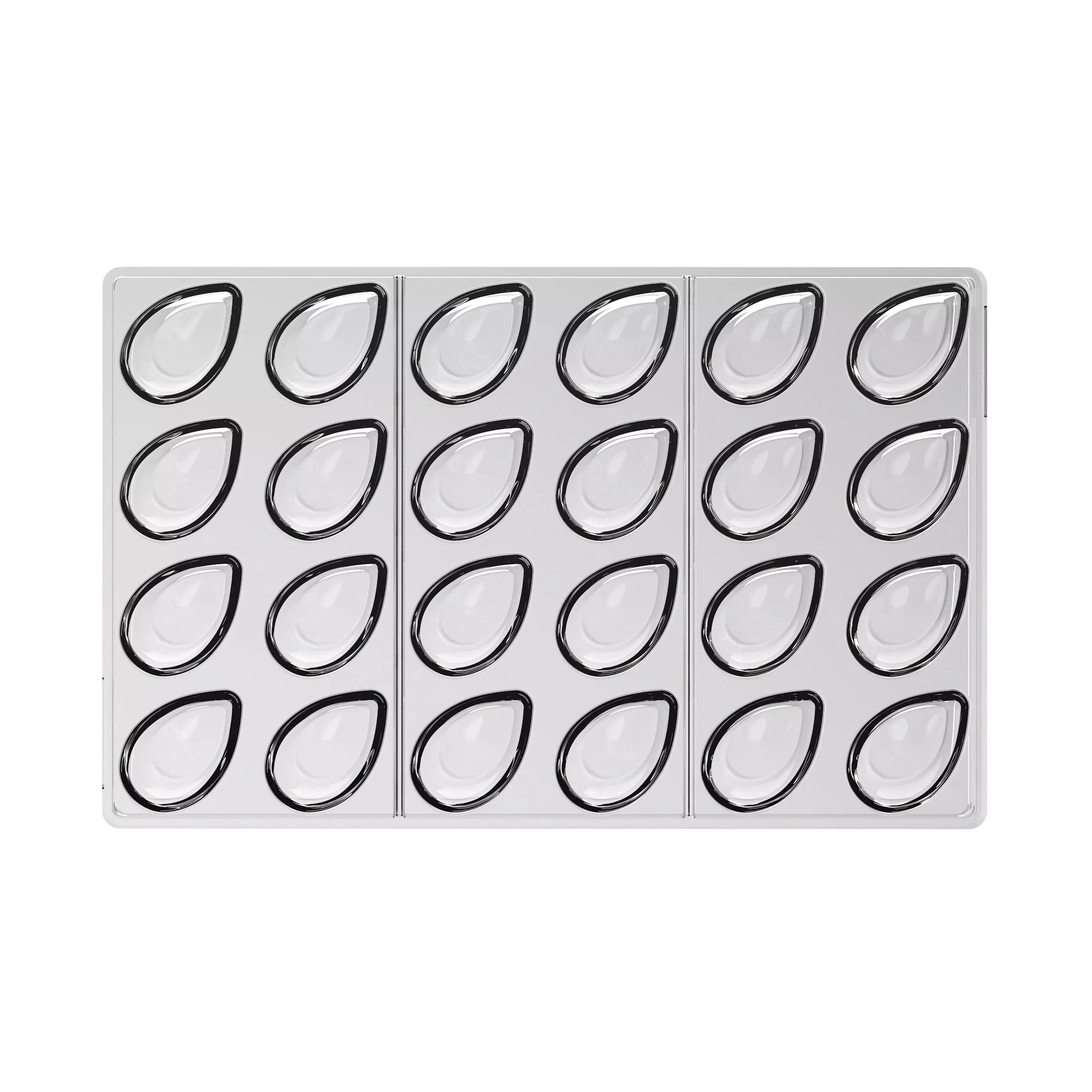 SILIKOMART Aurora P Tritan Chocolate Mould, Praline - Canadian Distribution - Ships Free Within Canada on Orders Above CAD $199 - Image 2