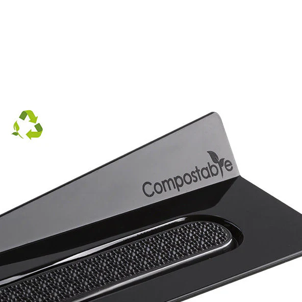 SILIKOMART Compostable Black Trays, Rectangle 140×40 mm - Canadian Distribution - Ships Free Within Canada on Orders Above CAD $199 - Image 3