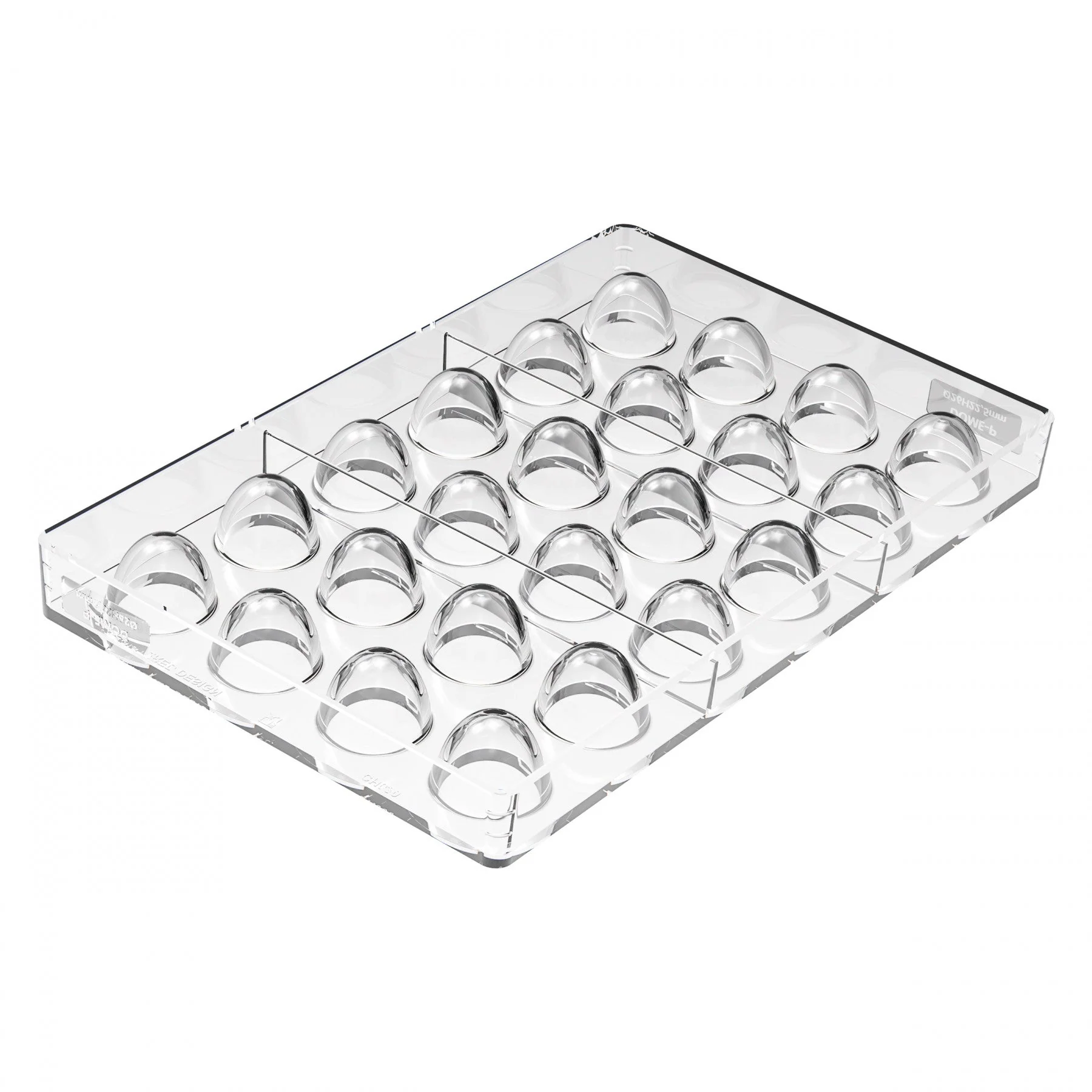SILIKOMART Dome 01 Tritan Chocolate Mould Kit, Bonbon - Canadian Distribution - Image 3
