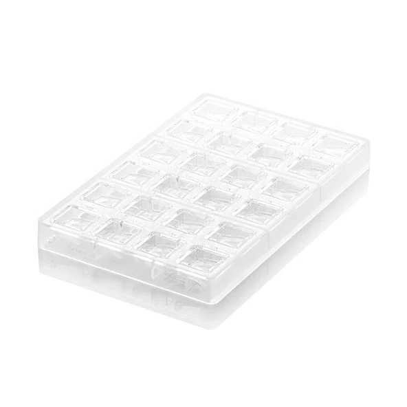 SILIKOMART Onda P Tritan Chocolate Mould, Praline - Canadian Distribution - Ships Free Within Canada on Orders Above CAD $199 - Image 2