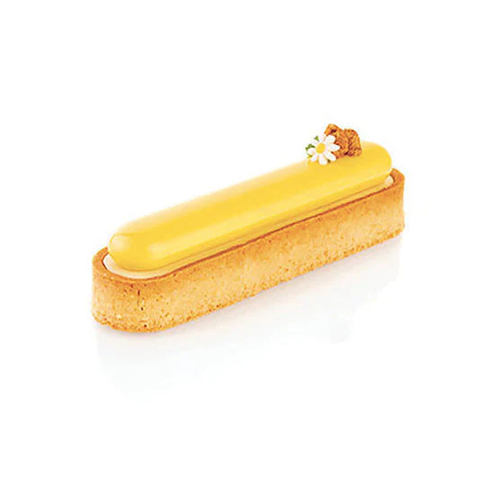 SILIKOMART Perforated Oblong Tart Rings (Set of 6), 146 x 34 mm - Canadian Distribution - Ships Free Within Canada on Orders Above CAD $199 - Image 4