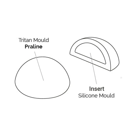 SILIKOMART Quadro 01 Tritan Chocolate Mould Kit, Bonbon - Canadian Distribution - Image 4