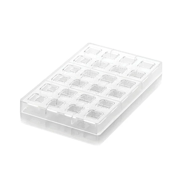 SILIKOMART Quadro 01 Tritan Chocolate Mould Kit, Bonbon - Canadian Distribution - Image 6