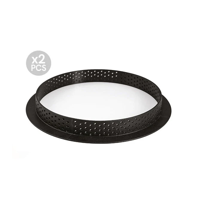 SILIKOMART Round Tart Ring Kit 150 (Silicone Mould + 2 Rings) - Canadian Distribution - Ships Free Within Canada on Orders Above CAD $199 - Image 4