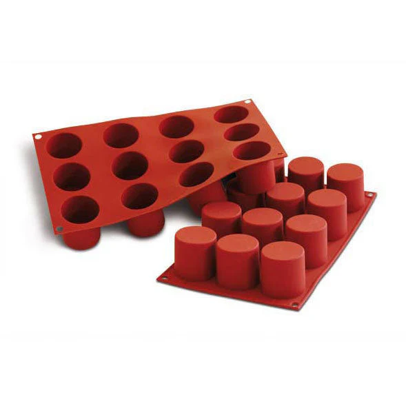 SILIKOMART SF098 Cylinder Silicone Mould Ø50 mm - Canadian Distribution - Ships Free Within Canada on Orders Above CAD $199