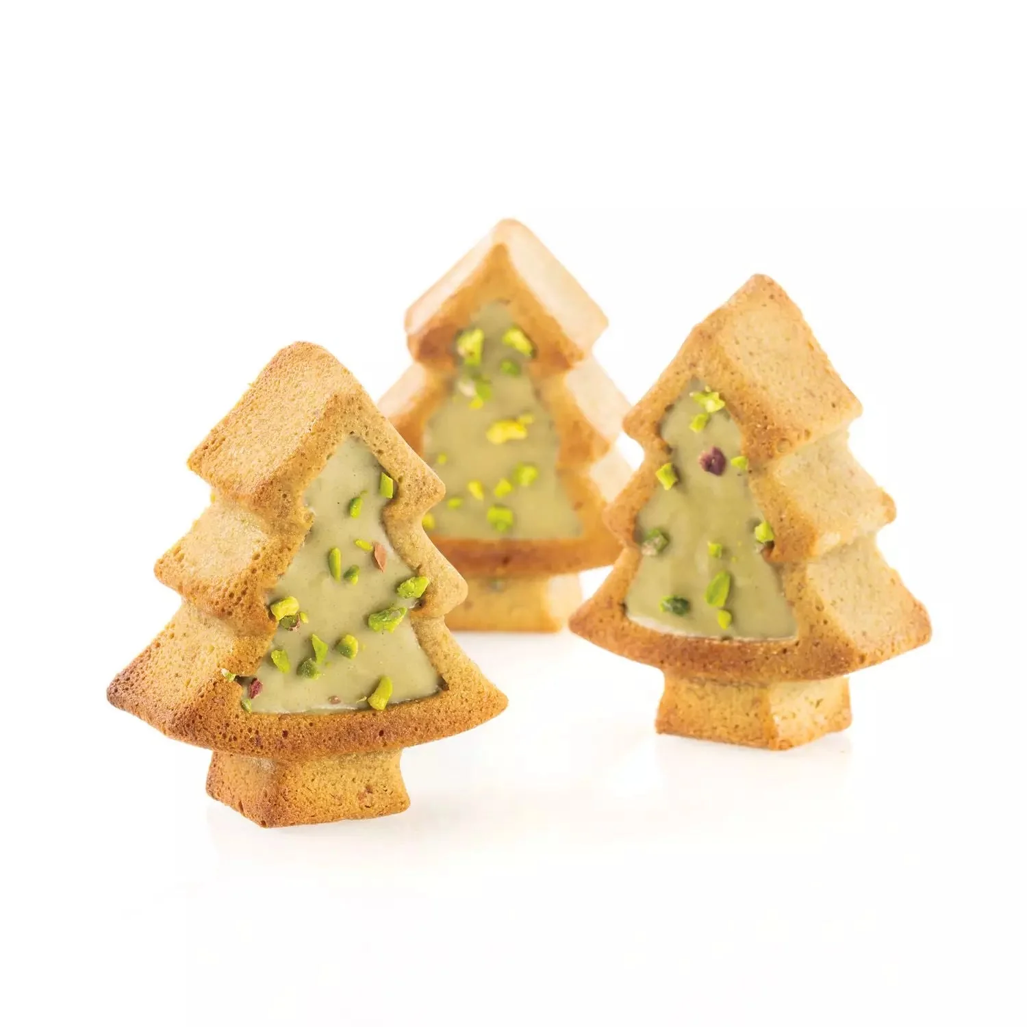 SILIKOMART SF108 Christmas Tree Silicone Mould 83.5 x 68 mm - Canadian Distribution - Ships Free Within Canada on Orders Above CAD $199 - Image 2