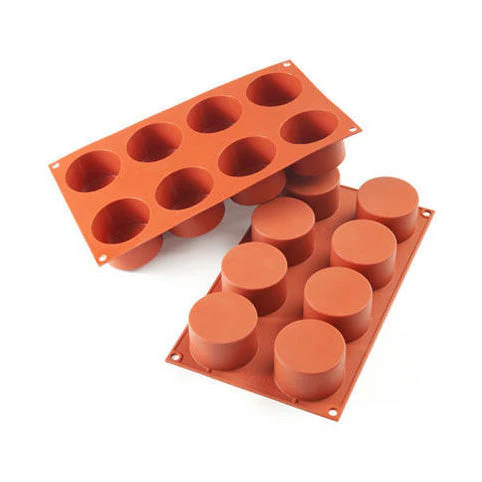 SILIKOMART SF119 Cylinder Silicone Mould Ø63 mm - Canadian Distribution - Ships Free Within Canada on Orders Above CAD $199
