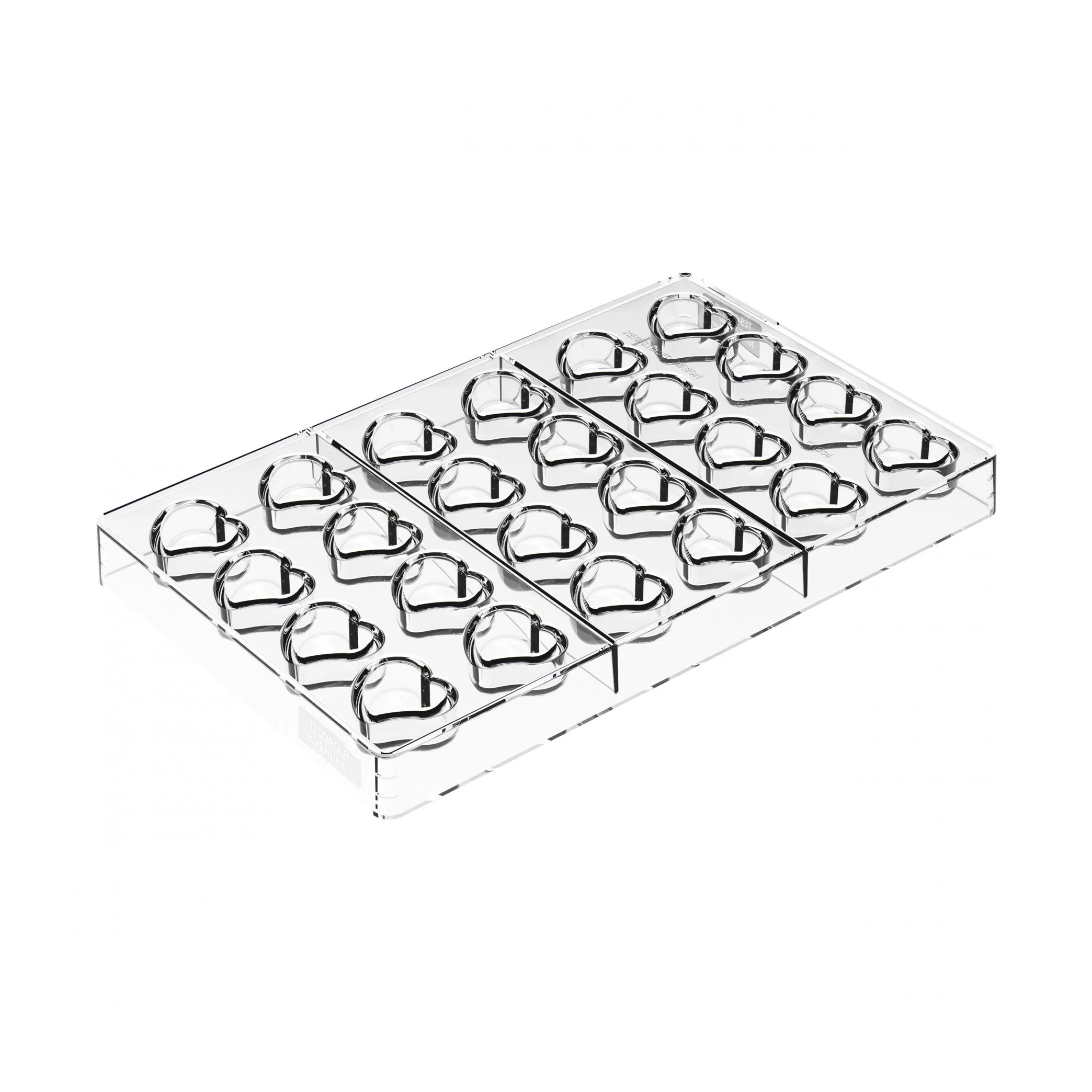 SILIKOMART Tesoro P Tritan Chocolate Mould, Praline - Canadian Distribution - Ships Free Within Canada on Orders Above CAD $199 - Image 2