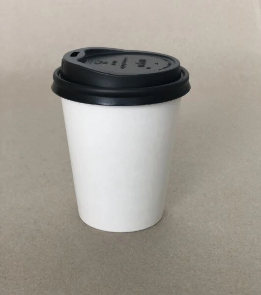 Sip Black PLA Compostable Hot Cup Lid - 8/10-20 oz - 1000cs BPI - Disposable Take Away Food Packaging - Canadian Distribution - Image 3