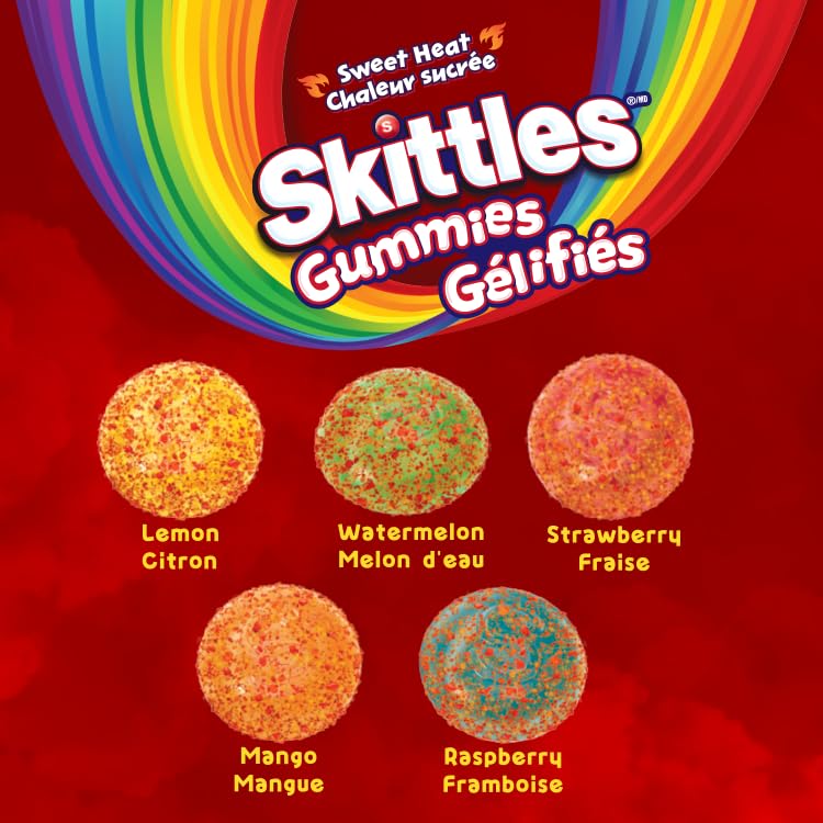 Skittles Sweet Heat Gummy Candy, 2 x 164g Bag - Canadian Distribution - Ships Free Within Canada on Orders Above CAD $199 - Image 5