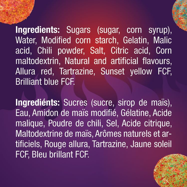 Skittles Sweet Heat Gummy Candy, 2 x 164g Bag - Canadian Distribution - Ships Free Within Canada on Orders Above CAD $199 - Image 6