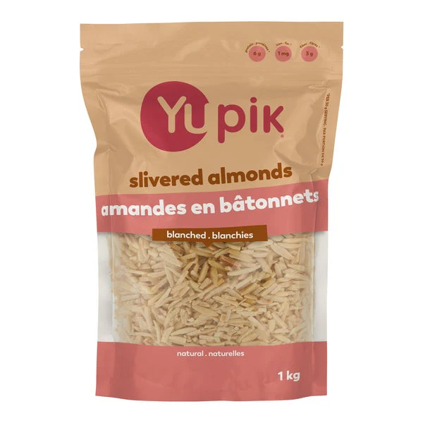 Slivered Almonds - 4 x 1 kg - Yupik - Canadian Distribution - Ships Free Within Canada on Orders Above CAD $199 - Image 5