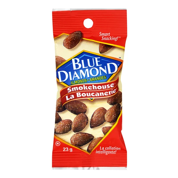 Smokehouse Almonds - 72 × 23 g - Blue Diamond - Canadian Distribution - Ships Free Within Canada on Orders Above CAD $199 - Image 2