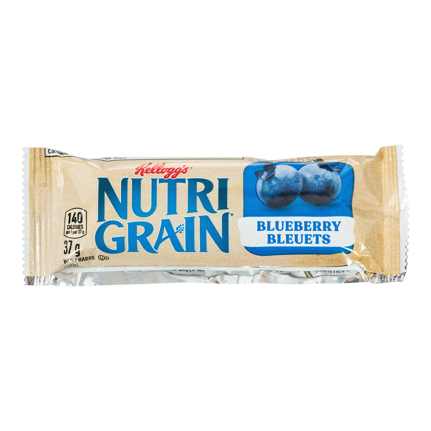 Snack Bar Nutrigrain Blueberry - 48 x 37 g - Kellogg's - Restaurant and Foodservice Ingredients - Canadian Distribution - Ships Free Within Canada on Orders Above CAD $199 - Image 5