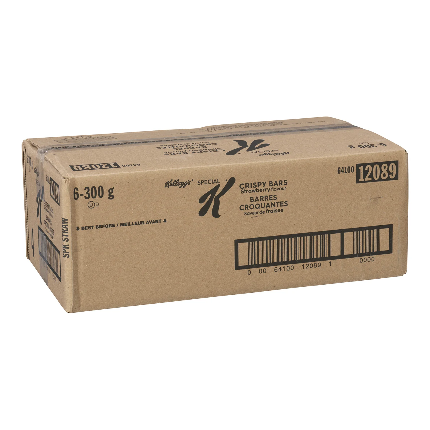 Snack Bar Special K Fruit Strawberry - 6 x 300 g - Kellogg's - Restaurant and Foodservice Ingredients - Canadian Distribution - Ships Free Within Canada on Orders Above CAD $199 - Image 3