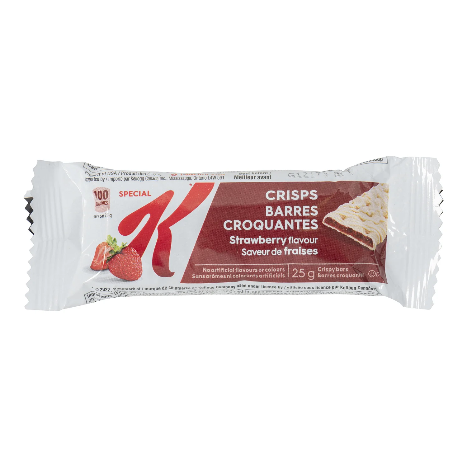 Snack Bar Special K Fruit Strawberry - 6 x 300 g - Kellogg's - Restaurant and Foodservice Ingredients - Canadian Distribution - Ships Free Within Canada on Orders Above CAD $199 - Image 4