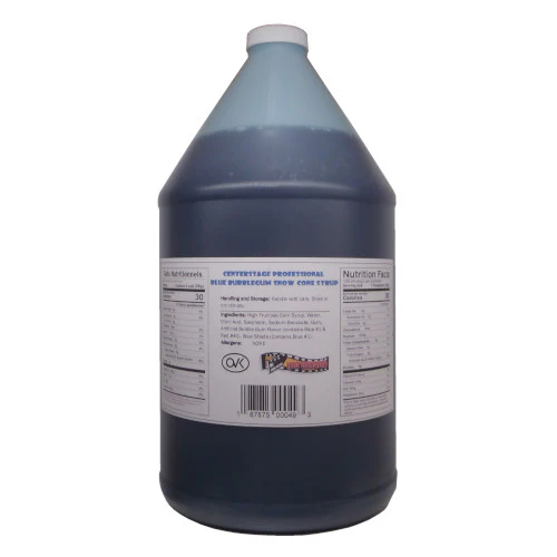 Snow Cone Syrup Bubble Gum - 4 x 1 Gallon - Ships Free Within Canada on Orders Above CAD $199