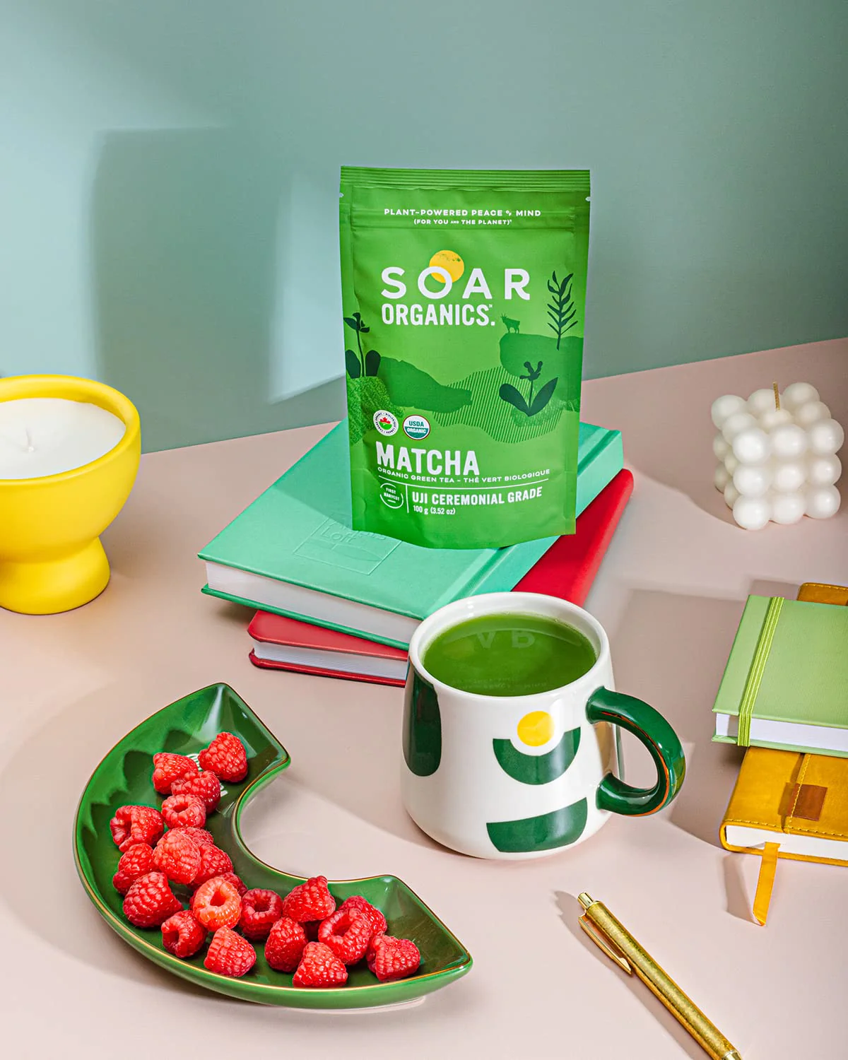 Soar Organics – Uji Ceremonial Matcha – 100 g - Canadian Distribution - Ships Free Within Canada on Orders Above CAD $199 - Image 2