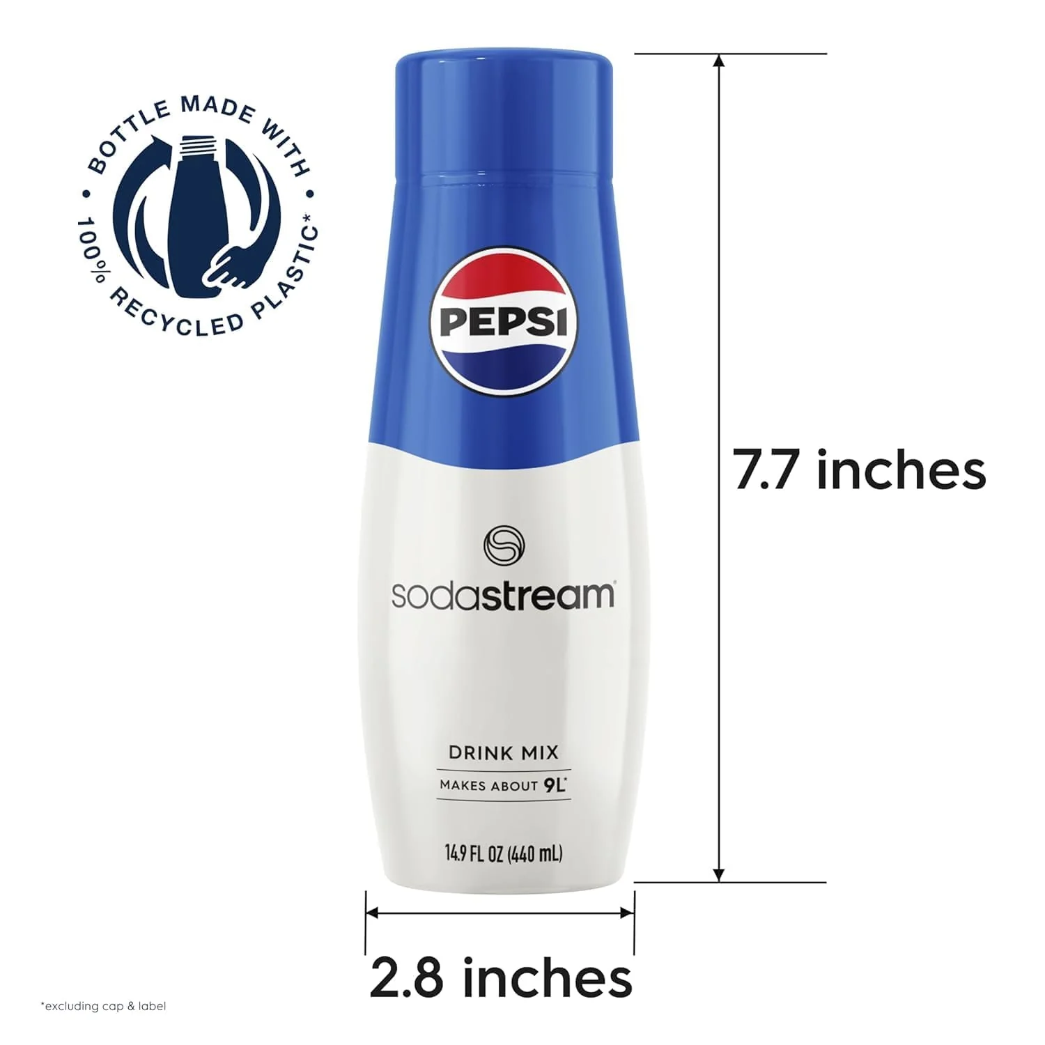 SodaStream Pepsi Beverage Mix (440ml, 4-Pack) - Canadian Distribution - Ships Free Within Canada on Orders Above CAD $199 - Image 2