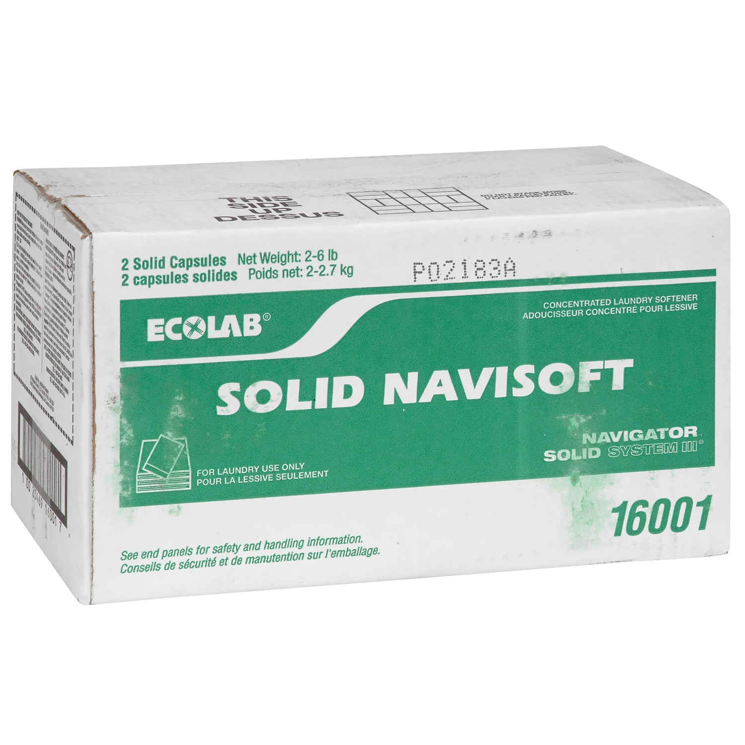 Softener Fabric Navisoft Solid - 2 x 6lb - Ecolab - Packaging and Accessories - Restaurant Supplies and Equipment - Canadian Distribution - Image 2