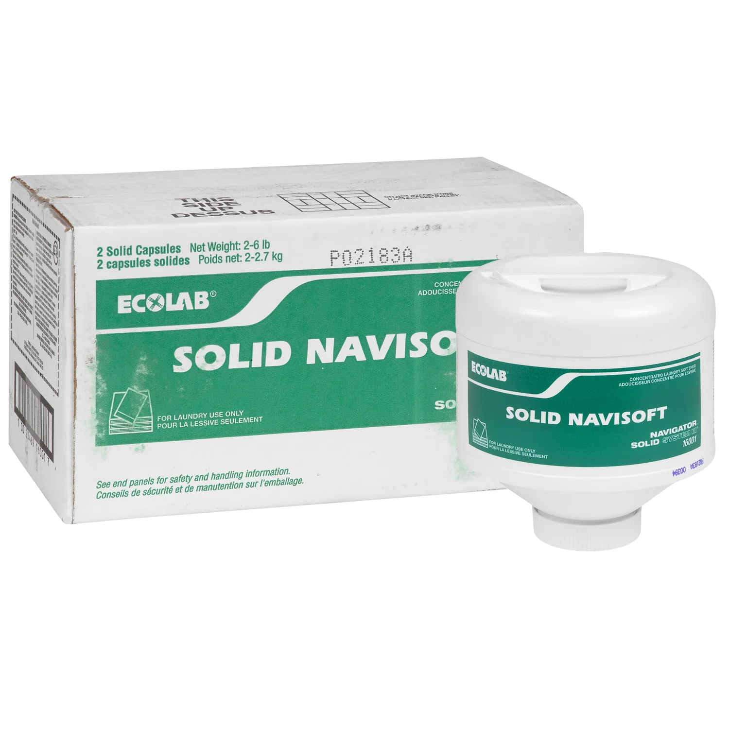 Softener Fabric Navisoft Solid - 2 x 6lb - Ecolab - Packaging and Accessories - Restaurant Supplies and Equipment - Canadian Distribution - Image 3