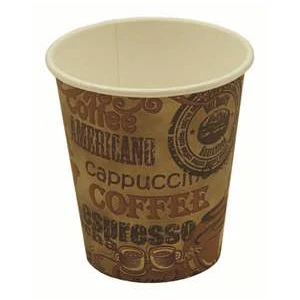 SOMI CUP1H10R-PR, Cup Paper Hot 10oz, Sgl Wll, Rustic Design,  23.97 LBS, PACK SIZE 1000
