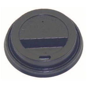 SOMI CUPLHD8BK-PR, Lid Cup Dome, 90mm, Black Fits 6oz C & 8oz Cup 50x20, 6.17 LBS, PACK SIZE 1000