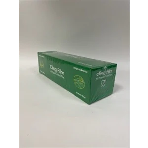 SOMI FILM1830MTG, Film Wrap 18inch x 3000ft, Cutter Green Box PVC,  9.75LBS, CLEAR, 1 PER PACK