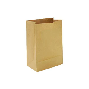 SOMI KB3LB, Bag Paper Kraft 3 lb 4 5/8"x2 7/8"x8 5/8",  6LBS, BROWN, 500 PER PACK