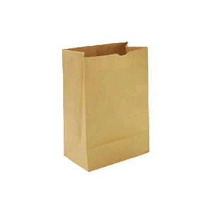 SOMI KB50LB65, Bag Paper Kraft 50 lb, 12x7x17" DD65, 49.20LBS, BROWN, 400 PER PACK